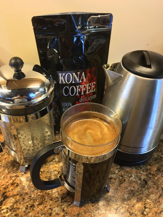 How to make your own French press Coffee Konacoffee
